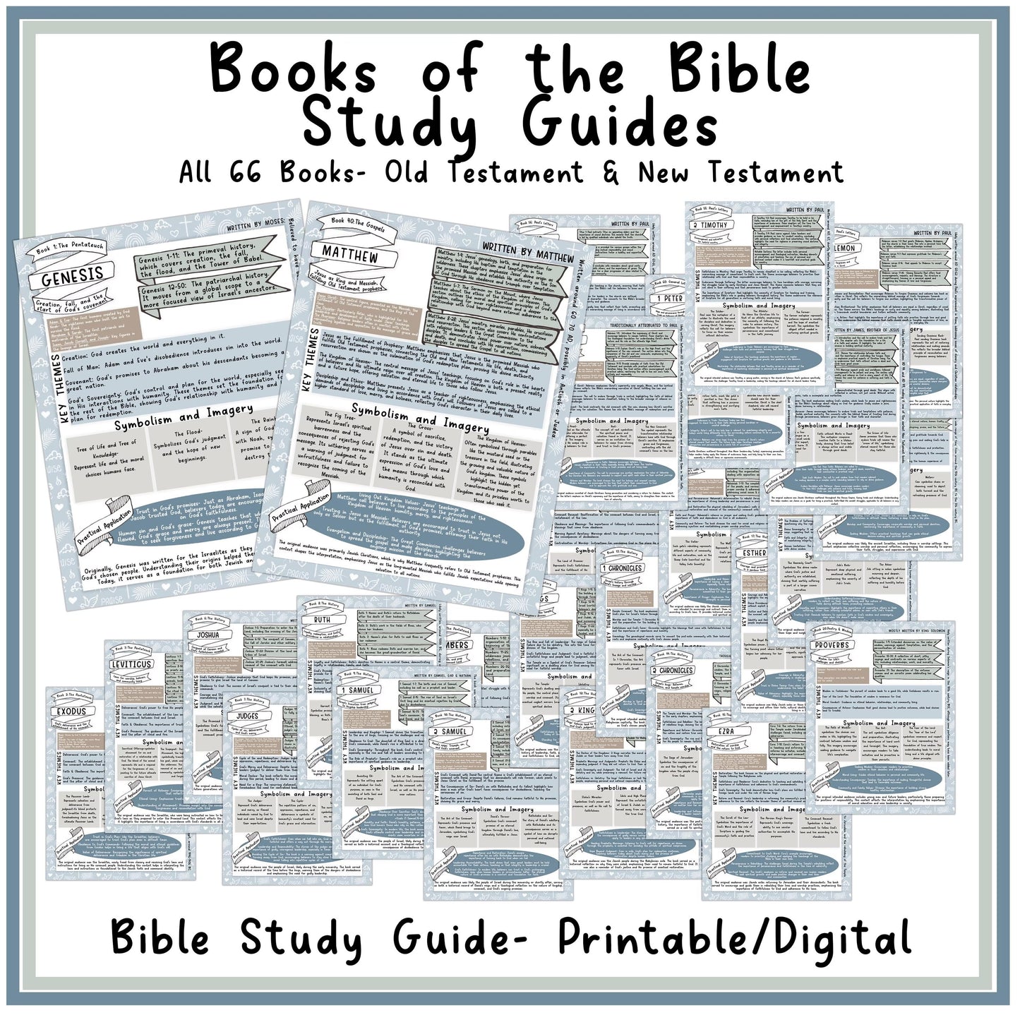 Bible Study Guides