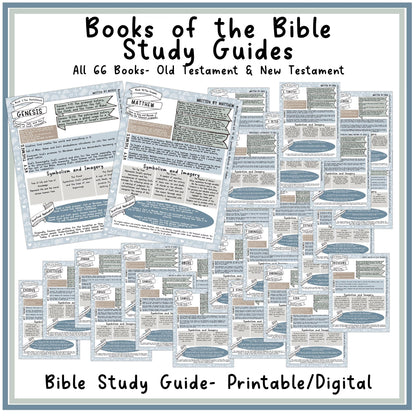 Bible Study Guides