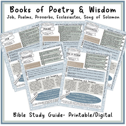 Bible Study Guides