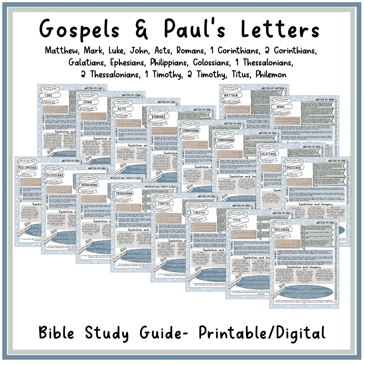 Bible Study Guides